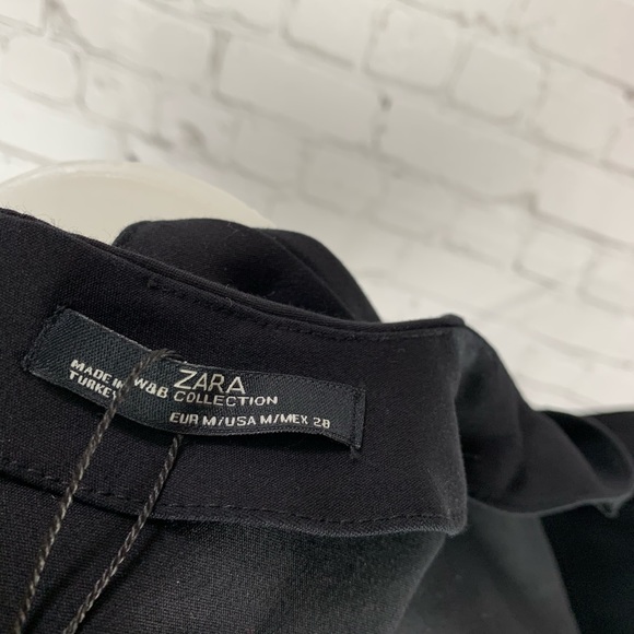 Zara W&B Collection Black Long Sleeve Dress - Picture 4 of 5